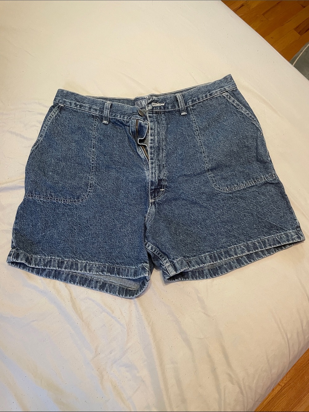 Wrangler Blue Denim Jean Shorts